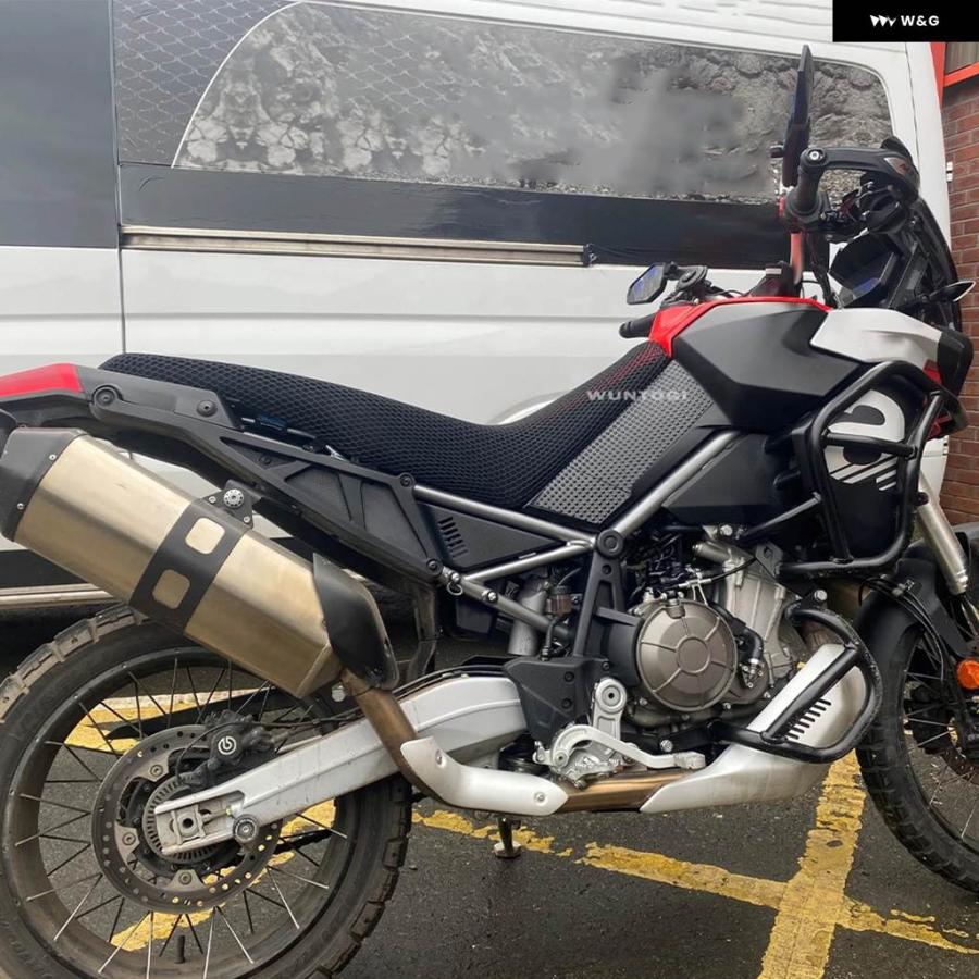 ブランド登録なし - 並行輸入品 TUAREG 660 3Dエアフローハニカムメッシュプロテクト 座蒲団 アプリリア TUAREG 660 自動二輪車 居敷き取りまかなう ナイロン