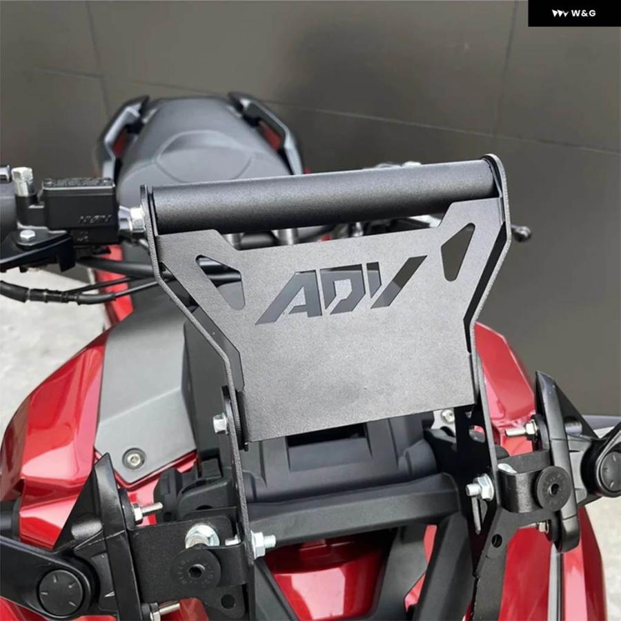 並行輸入品 ホンダ ADV160 ADV 160 2023 2024 オートバイ ウインドシールド 前方移動 ブラケット ナビゲーション ホルダー_4