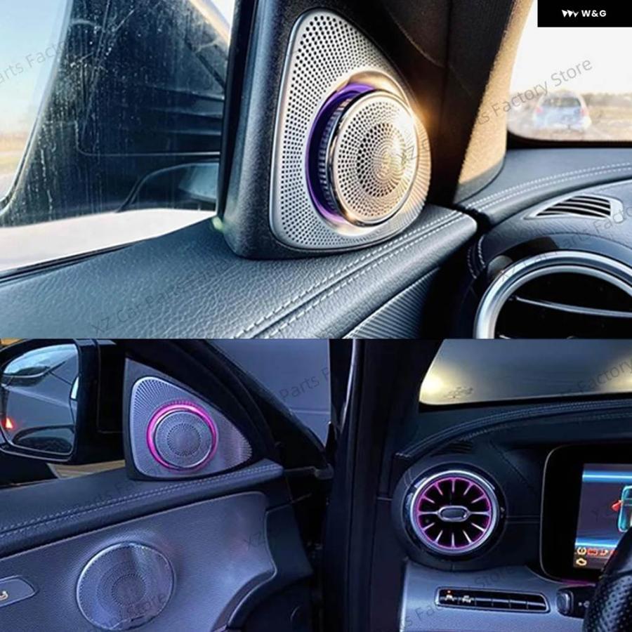 並行輸入品 64色 LED エアベント メルセデス ベンツ W213 E クラス