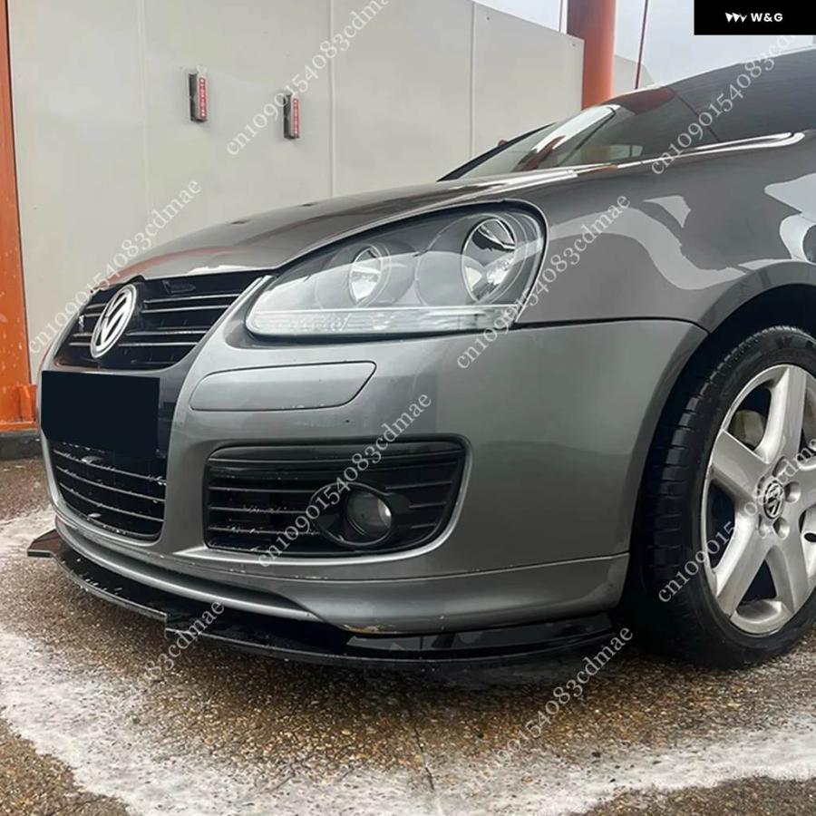 並行輸入品 VW フォルクスワーゲン ゴルフ 5 MK5 GTI ジェッタ MK5 GLI 2003-2009 車用 フロント バンパー スプリッター リップの画像