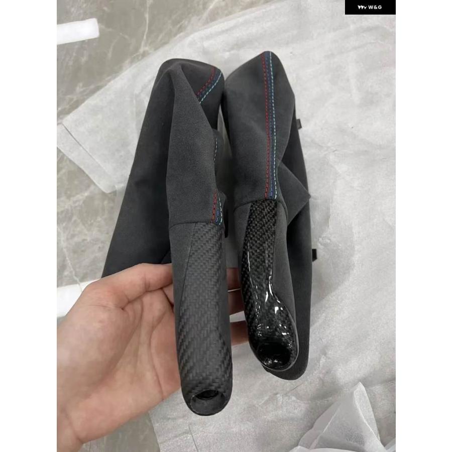 ブランド登録なし - 並行輸入品 LHD アルカンターラ 炭素 室内装飾 F30 F80 炭素 お手手うち切り BMW F30 F31 F32 F33 F36 F80 F81 F82 F8