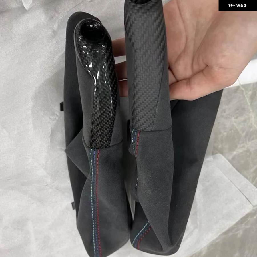 ブランド登録なし - 並行輸入品 LHD アルカンターラ 炭素 室内装飾 F30 F80 炭素 お手手うち切り BMW F30 F31 F32 F33 F36 F80 F81 F82 F8