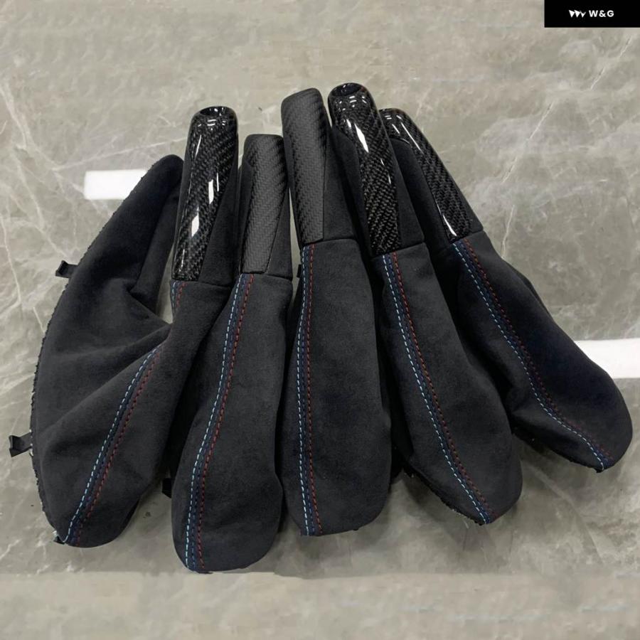 ブランド登録なし - 並行輸入品 LHD アルカンターラ 炭素 室内装飾 F30 F80 炭素 お手手うち切り BMW F30 F31 F32 F33 F36 F80 F81 F82 F8