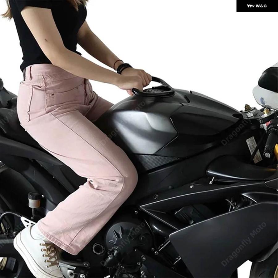 並行輸入品 ヤマハ YZF-R1 YZF-R6 MT-07XJ6 R3 R25 R15YZF1000FZ6 バイク パッセンジャーハンドル 燃料タンク ハンドルバーの画像