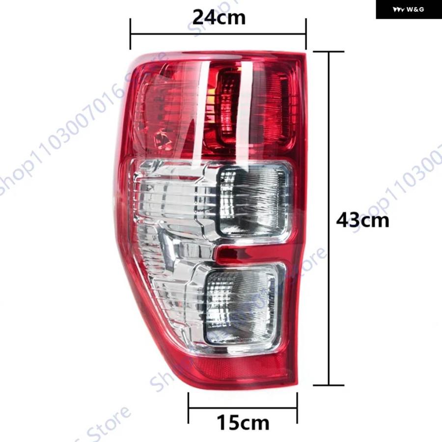 並行輸入品 フォード レンジャー UTE PX XL XLS XLT 2011-2020 リア テールライト アセンブリ ウィンカーランプ ハザード ヘッドの画像