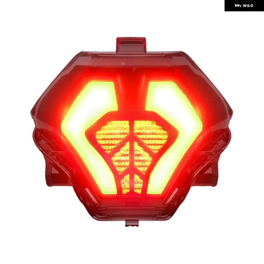 並行輸入品 E24 LED テールライト ヤマハ MT-07 MT03 MT-25 FZ-07 YZF R3 R25 バイク リアテール ブレーキライト ランプの画像