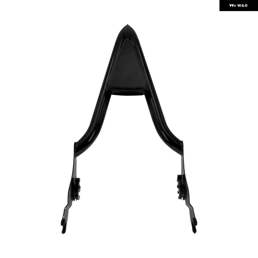 並行輸入品 オートバイ 着脱式パッセンジャー シーシーバー バックレスト ハーレー ツーリング ストリート ロードグライド ロー_5