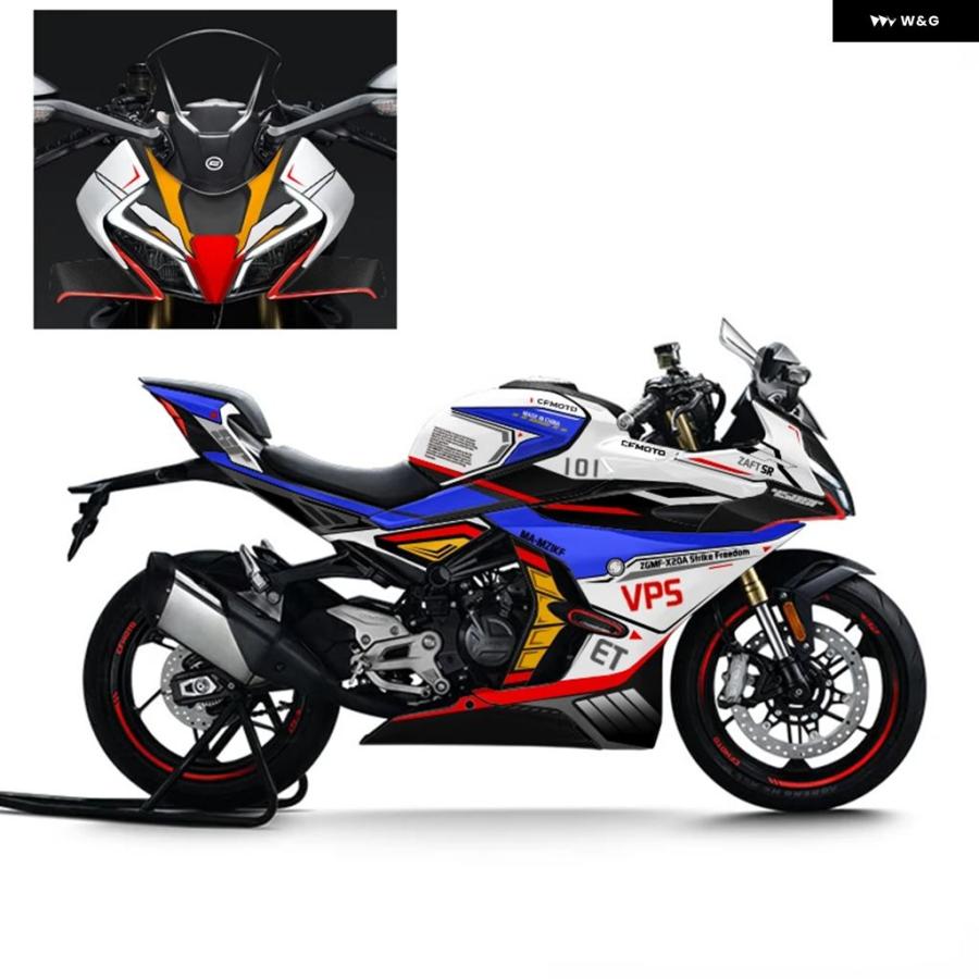 並行輸入品 オートバイ ステッカー タンク パッド プロテクター デカール CFMOTO 450SR_6