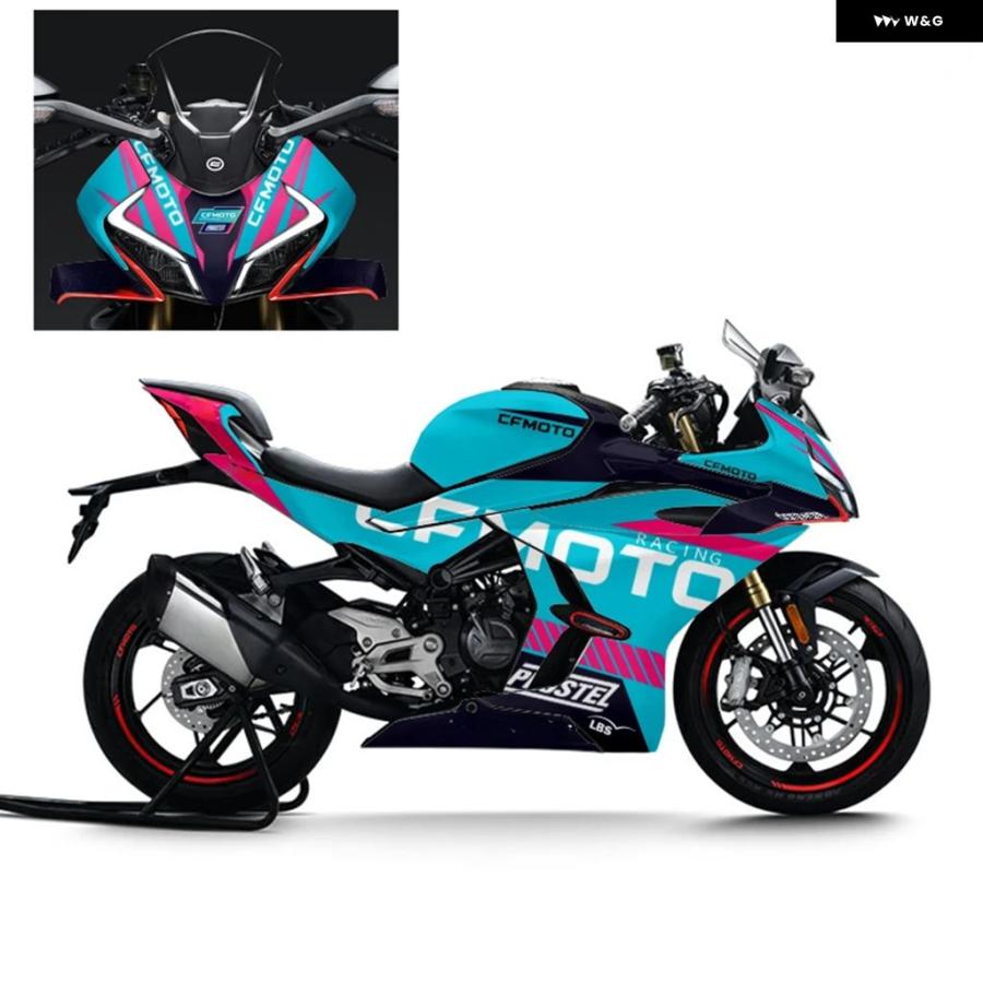 並行輸入品 オートバイ ステッカー タンク パッド プロテクター デカール CFMOTO 450SR_7