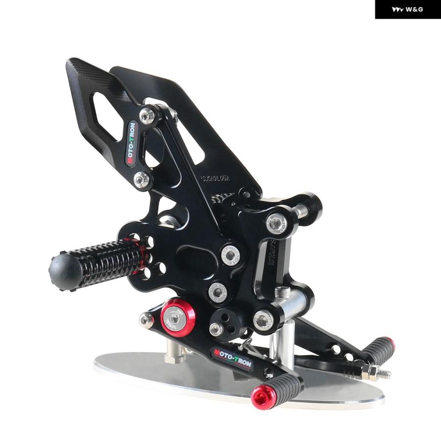 並行輸入品 MOTO-TRON バイク リアセット フットレスト アプリリア RSV4 TUONO V4 2017-2024_7