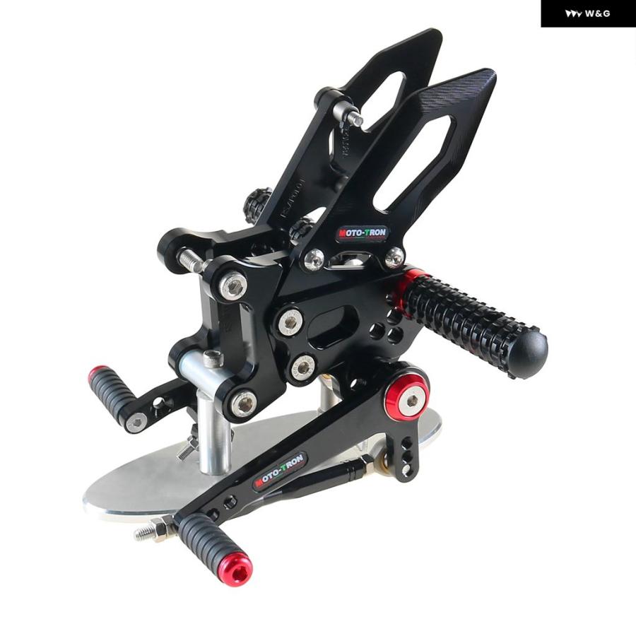 並行輸入品 MOTO-TRON バイク リアセット フットレスト アプリリア RSV4 TUONO V4 2017-2024_8