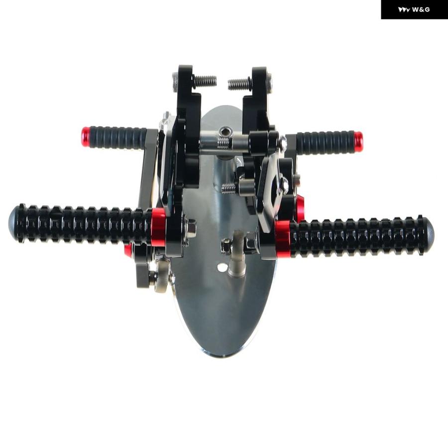 並行輸入品 MOTO-TRON バイク リアセット フットレスト アプリリア RSV4 TUONO V4 2017-2024_9