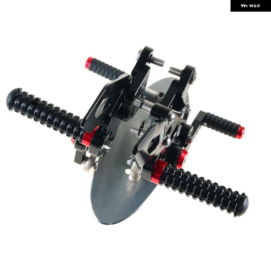 並行輸入品 MOTO-TRON バイク リアセット フットレスト アプリリア RSV4 TUONO V4 2017-2024_10