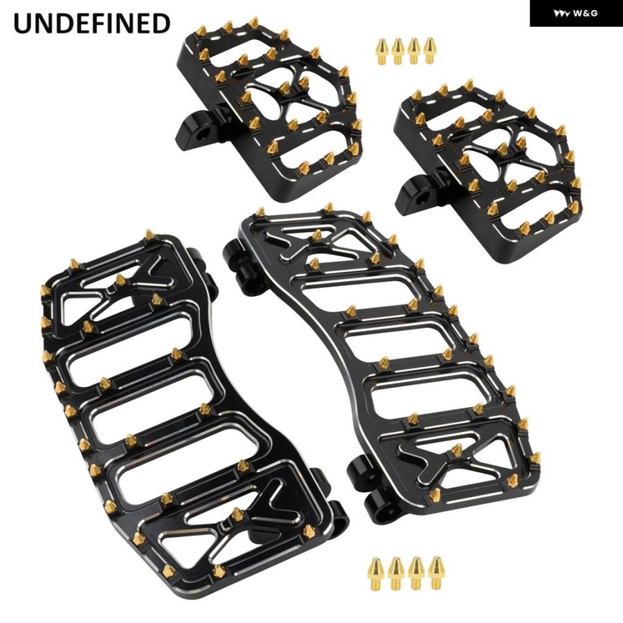 並行輸入品 ワイドフロアボードMX フットペグ フットレスト ドライバーペダル ハーレー ツーリング ロードキング ストリートグラ_20