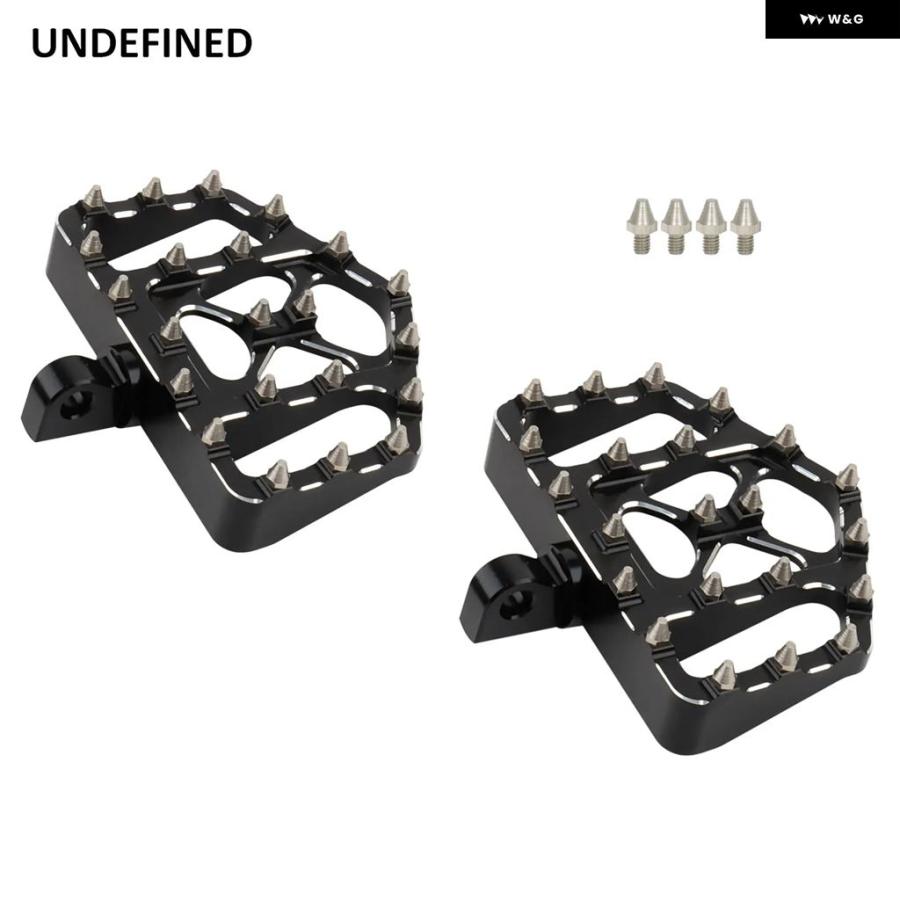 並行輸入品 ワイドフロアボードMX フットペグ フットレスト ドライバーペダル ハーレー ツーリング ロードキング ストリートグラ_23