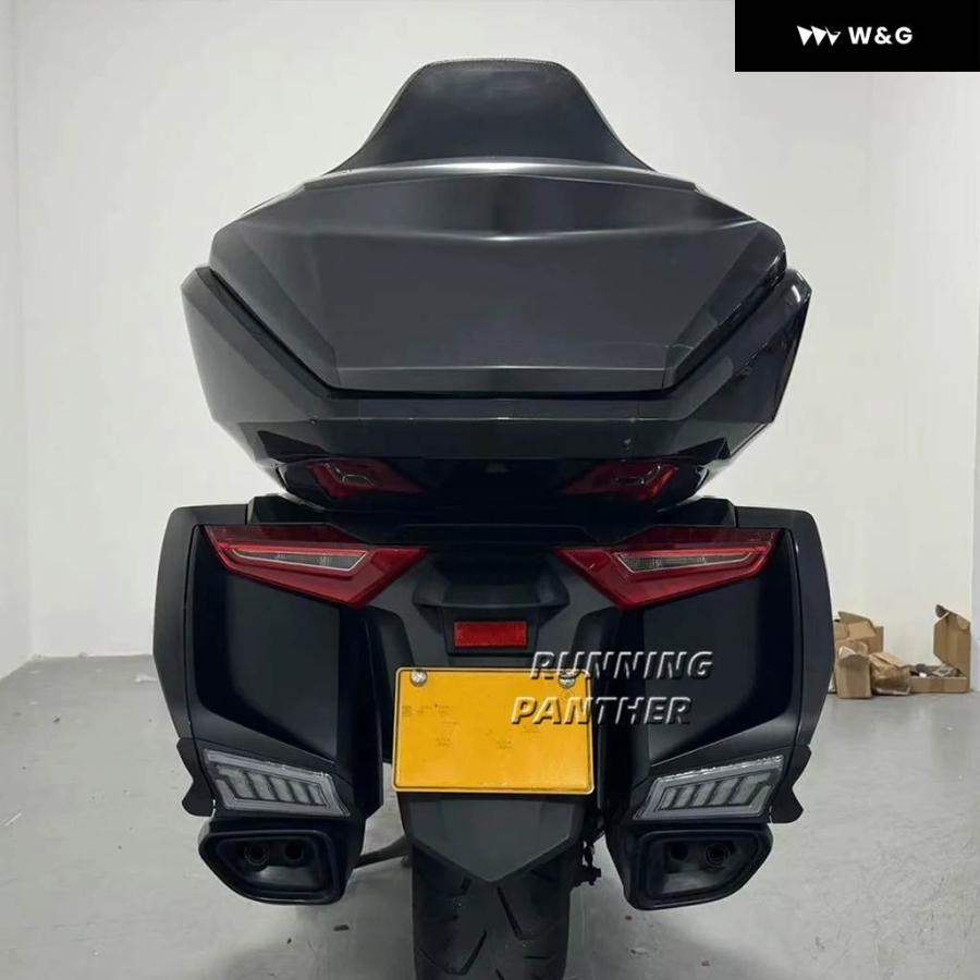 並行輸入品 オートバイ バイク リア サドルバッグ サドルバッグ ウィンカー LEDライト ランプ ホンダ ゴールドウイング ゴールドウイング GL1800 ツアー 2_6