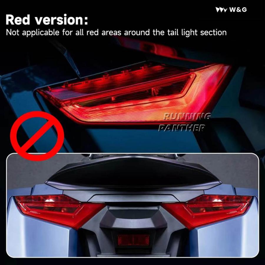 並行輸入品 オートバイ バイク リア サドルバッグ サドルバッグ ウィンカー LEDライト ランプ ホンダ ゴールドウイング ゴールドウイング GL1800 ツアー 2_9