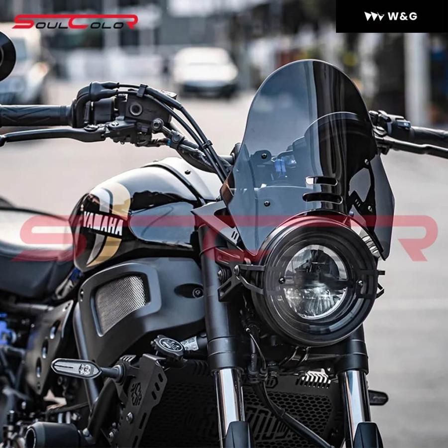 並行輸入品 オートバイ バイク スポーツ ウィンドシールド バイザー ウィンドスクリーン ヤマハ XSR700 2022 2023 2024 2025 XSR 700 GEN2 XSR700 GEN2