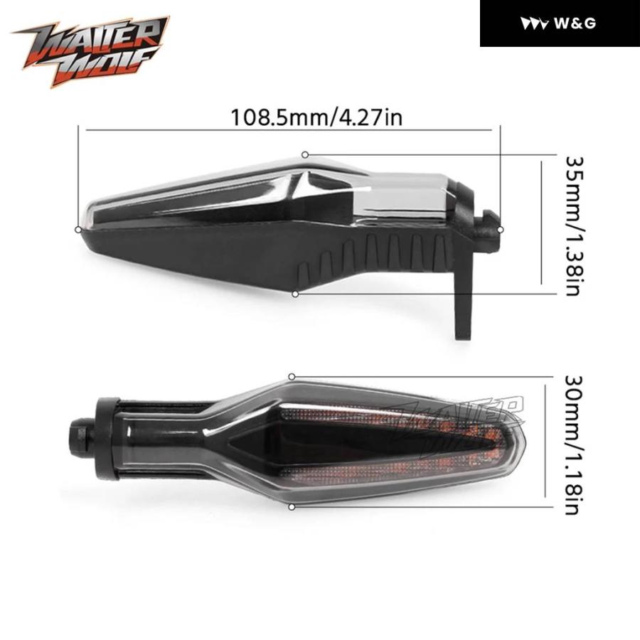 並行輸入品 LED ウィンカー インジケーター ライト アプリリア TUONO V4 1000 1100 NA MANA 850/GT オートバイ バイク RS4 50 125 ウィンカーランプ フロン