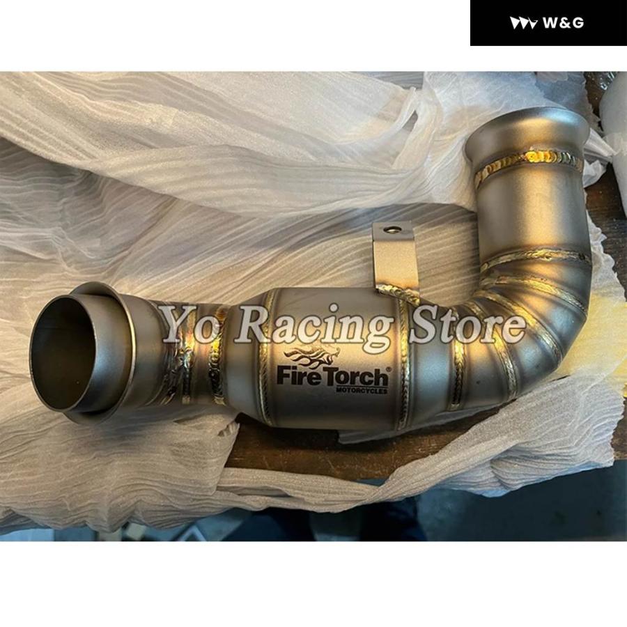 並行輸入品 スリップオン 800NK 800 NK オートバイ バイク 排気 エスケープ モト システム ステンレス ミッドリンク パイプ 接続 マフラー_9