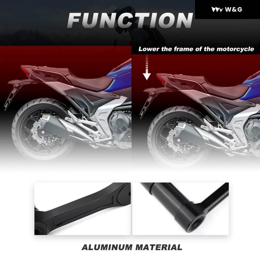 並行輸入品 ホンダ CRF250F 2019-2021-24 CRF 250F サスペンション クッション ドロップコネクティングロワーリングリンク オートバイ バイク アクセサリー_4