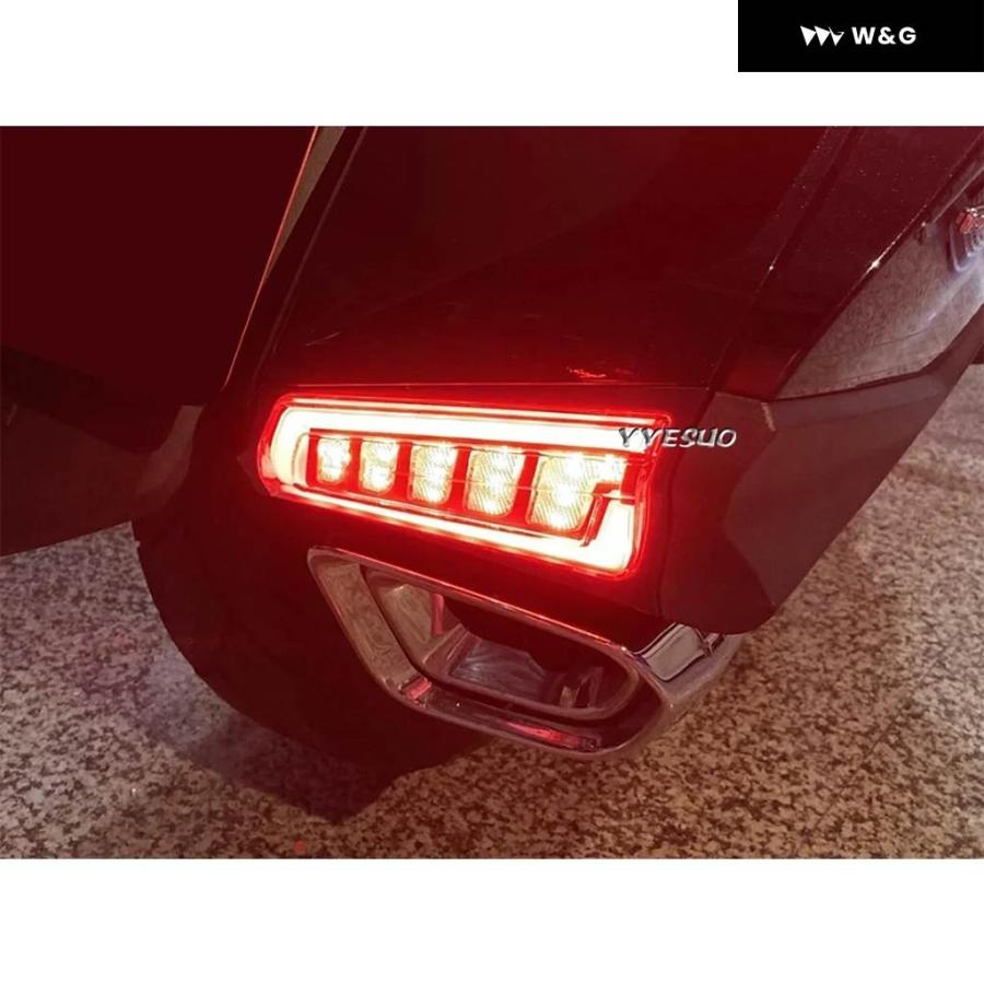 並行輸入品 ゴールドウイング 1800 GL1800 オートバイ バイク リア サドルバッグ サドルバッグ ウィンカー LEDライト ランプ ホンダ ゴールドウイング 180