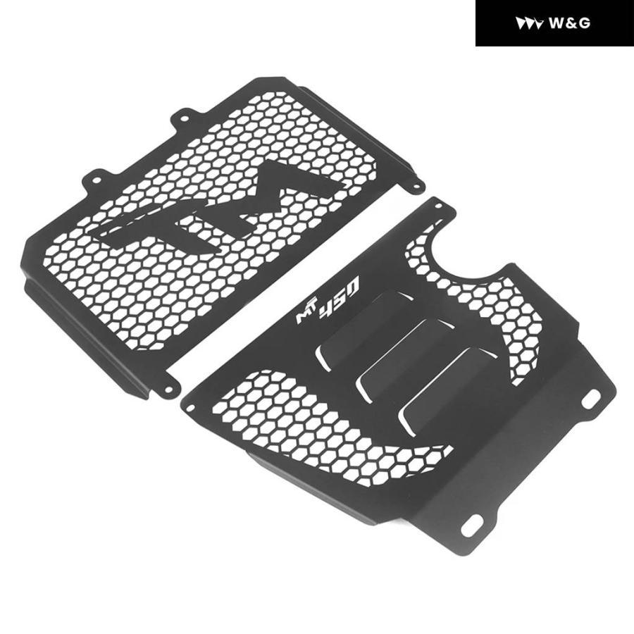 並行輸入品 CFMOTO 450MT MT450 450 MT 450 2023年以降 オートバイ バイク エンジン ウォータータンク ラジエーター グリル オイルクーラー ガード カバーの画像