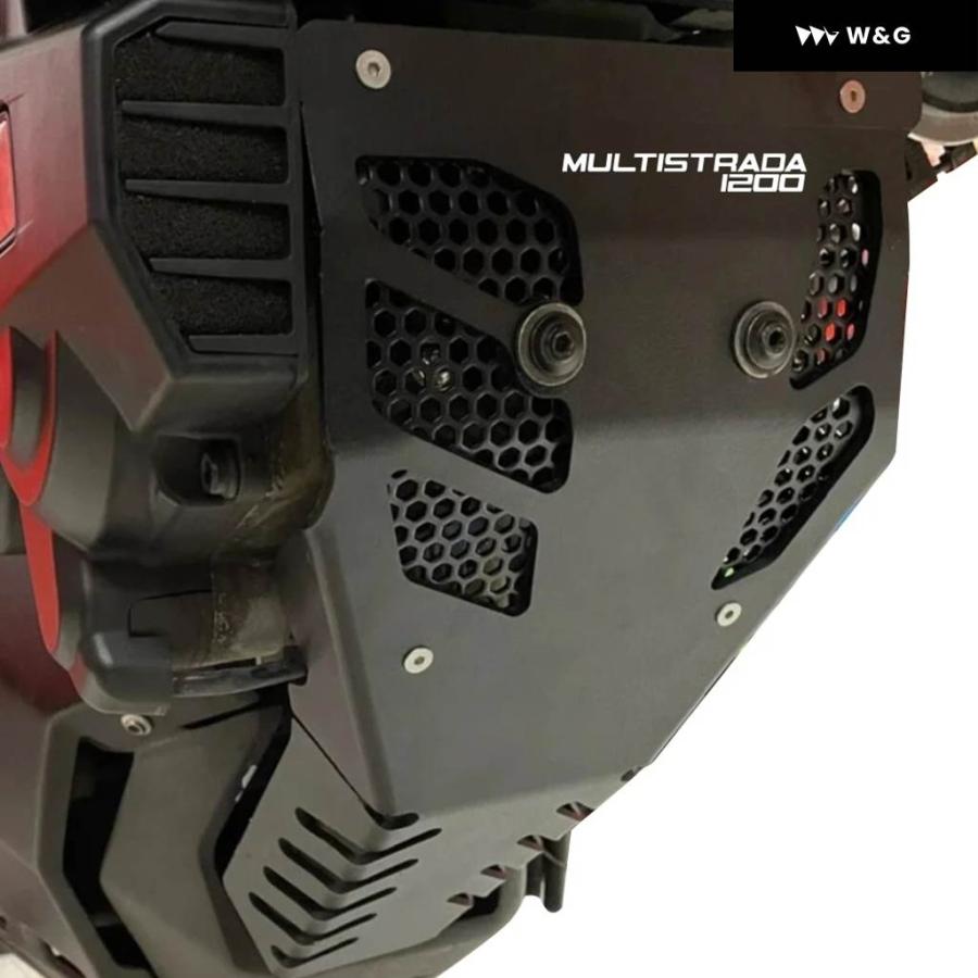並行輸入品 ドゥカティ ムルティストラーダ 1200 パイクスピーク 1200S 1200 S D AIR 2015-2017 オートバイ バイク アルミアクセサリー エンジン ハウジン_5