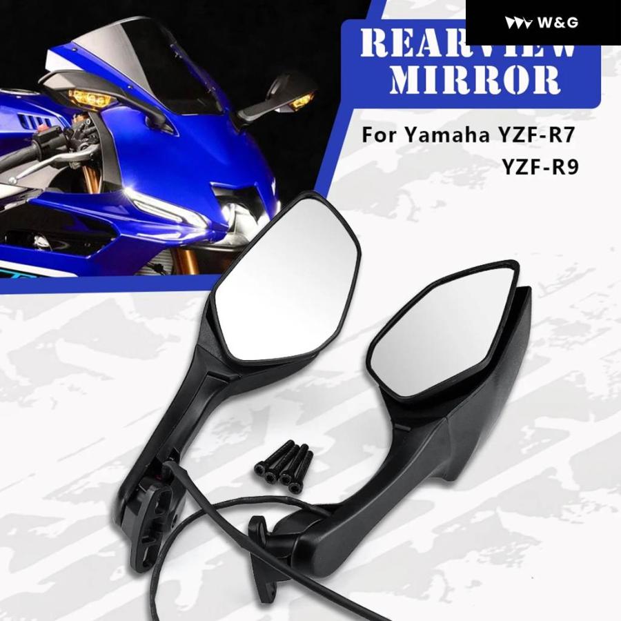 yzf-r7 純正　バックミラー 並行輸入品 YZF-R7 バックミラー ヤマハ YZF-R9 オートバイ バイク