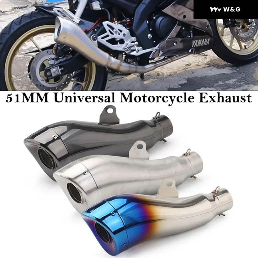 並行輸入品 38-51MM オートバイ バイク マフラー カスタム エスケープ