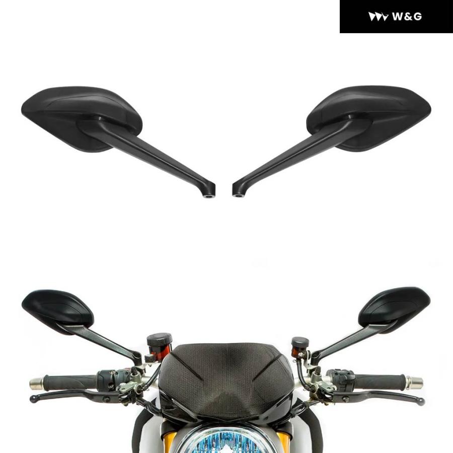 並行輸入品 オートバイ バイク 左右バックミラー ドゥカティ モンスター 821 ダーク 1200 S カーボン ディアベル 2014 2015