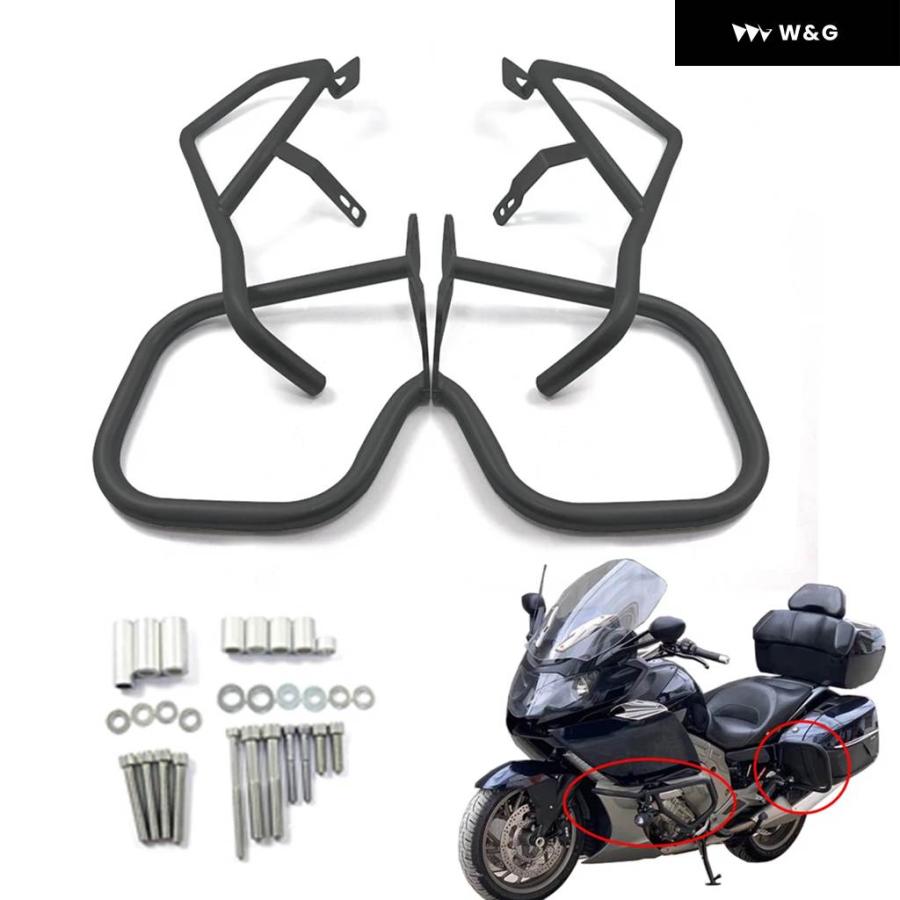  K1600GT /GTL（2011-2014）用エンジンガード 並行輸入品 BMW K1600GT K1600GTL K1600 GT/GTL 2011-2025 クラッシュ