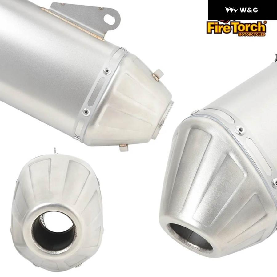 並行輸入品 51MM 汎用 オートバイ バイク マフラー カスタム エスケープモトマフラーDBキラーDUKE790 890 CF