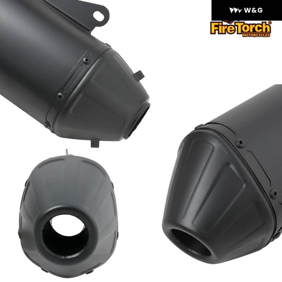 並行輸入品 51MM 汎用 オートバイ バイク マフラー カスタム エスケープモトマフラーDBキラーDUKE790 890 CF