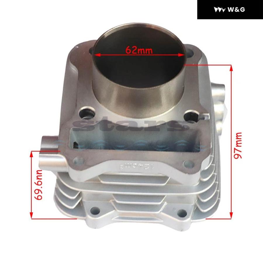 並行輸入品  62MM スズキ GN 125 GN125 EN125 DR125 GS125 GZ125 TU125 150CC_3