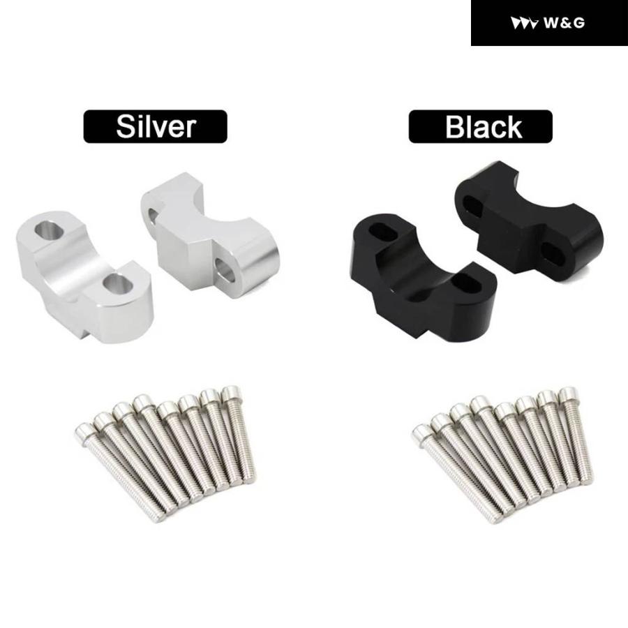 ブランド登録なし - 並行輸入品  CNC 28MM 手持ち部分赤ちょうちん ライザー クランプ高さ脹れ上がる アダプタ TRIDENT 660 2021年今後カス