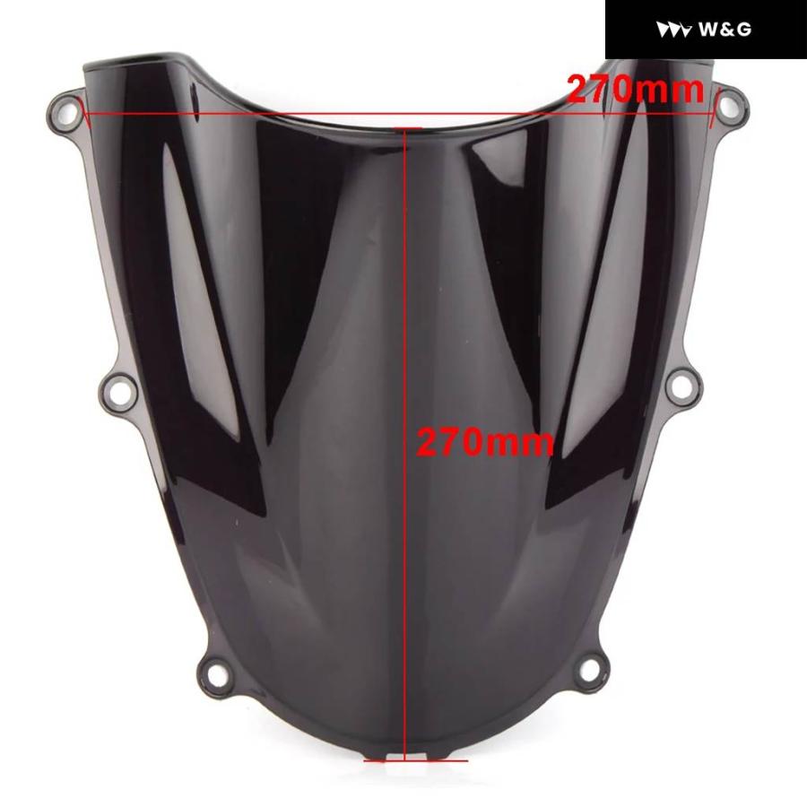 ブランド登録なし - 並行輸入品  CBR600RR F5 2005 2006 自動二輪車 自動二輪車 風防ガラス ホンダ 防風 ダブル砂上の楼閣 ABS プラスチッ