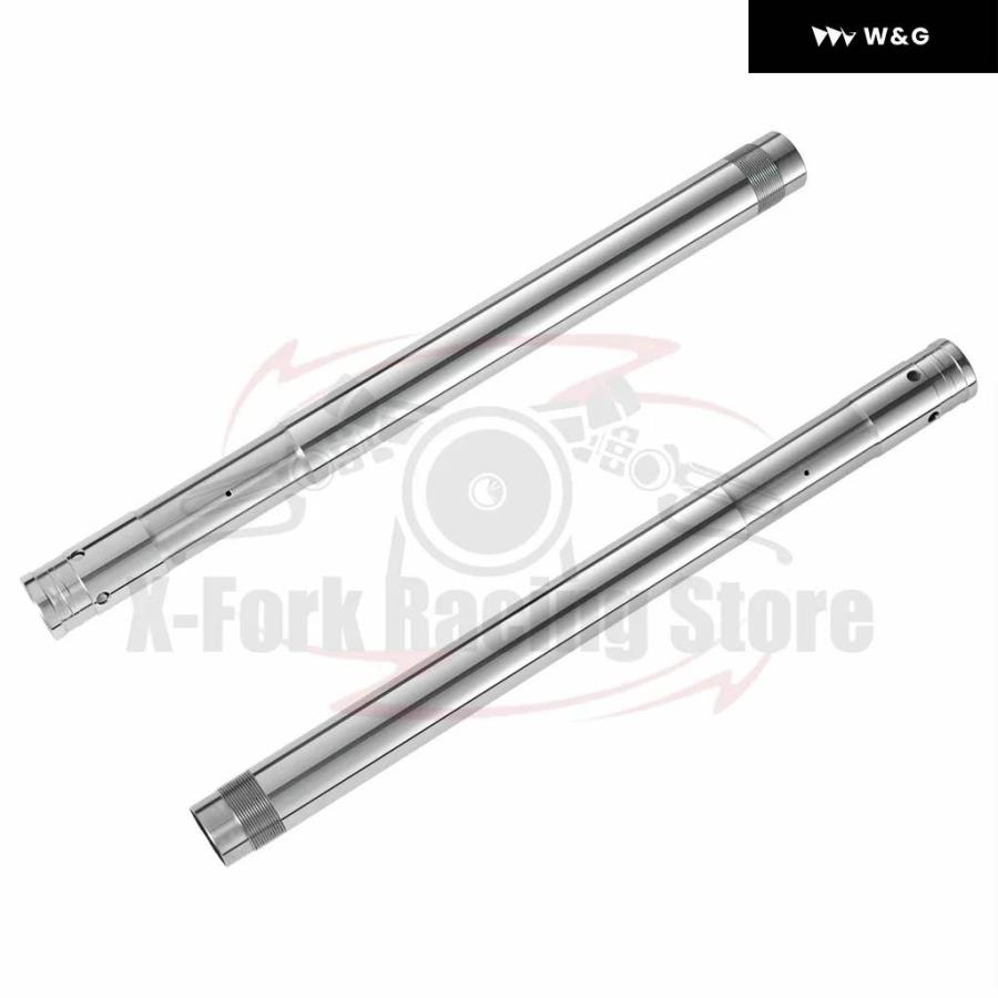 並行輸入品  オートバイ バイク フロント フォーク パイプ インナー チューブ シルバーペア スズキ RGV250 VJ22 4_1