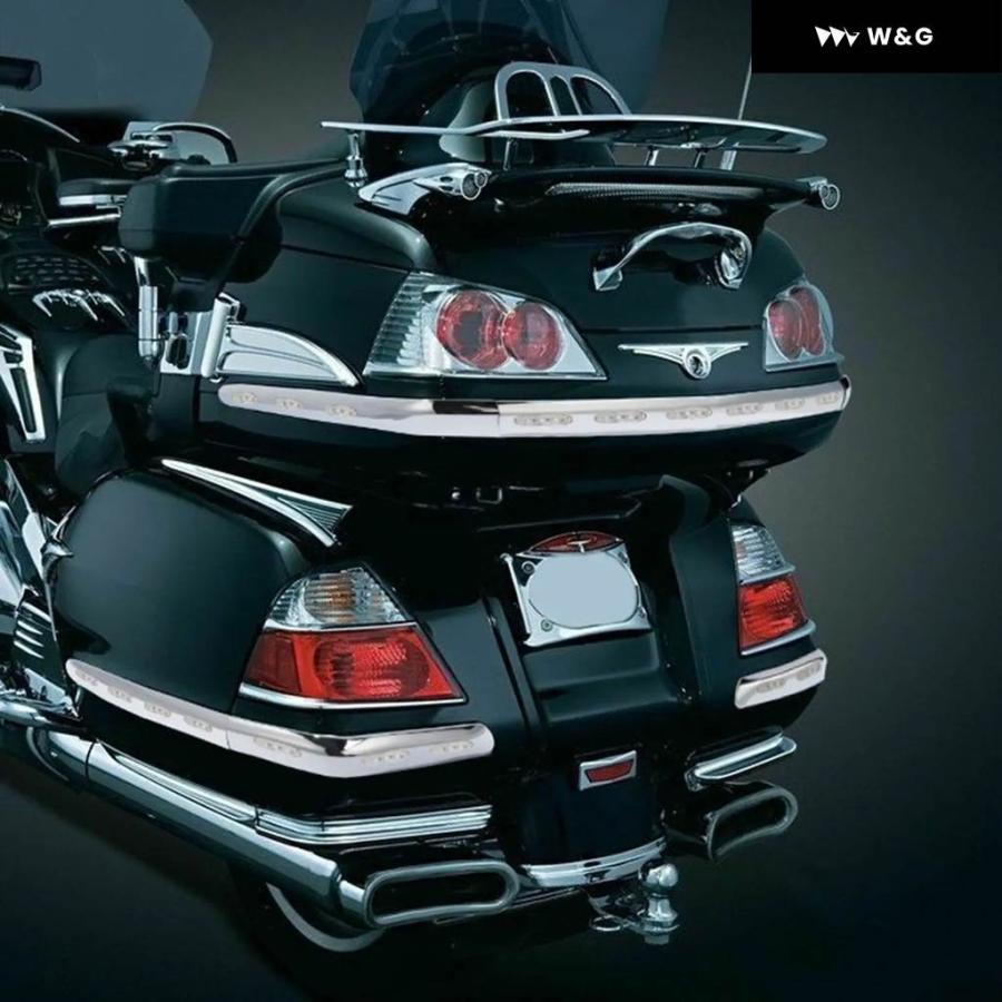 並行輸入品 リア トランク サドルバッグ トリム LEDライトセット付き ホンダ ゴールドウイング 1800 GL1800 20_5