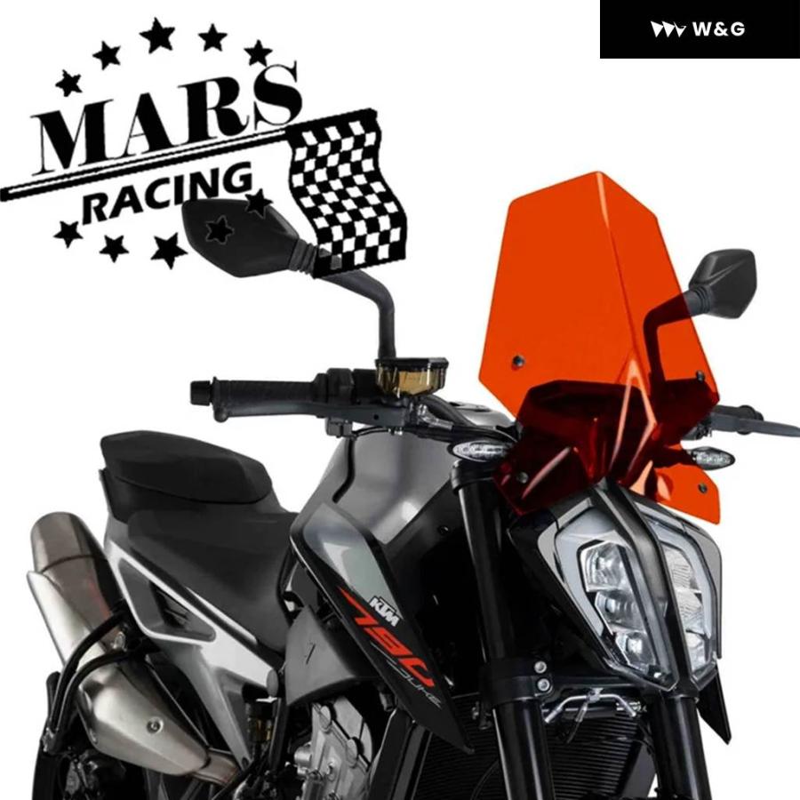 並行輸入品  DUKE 890DUKE 890DUKE L 890DUKE R 2021-23 オートバイ バイク ウィンドシールの画像