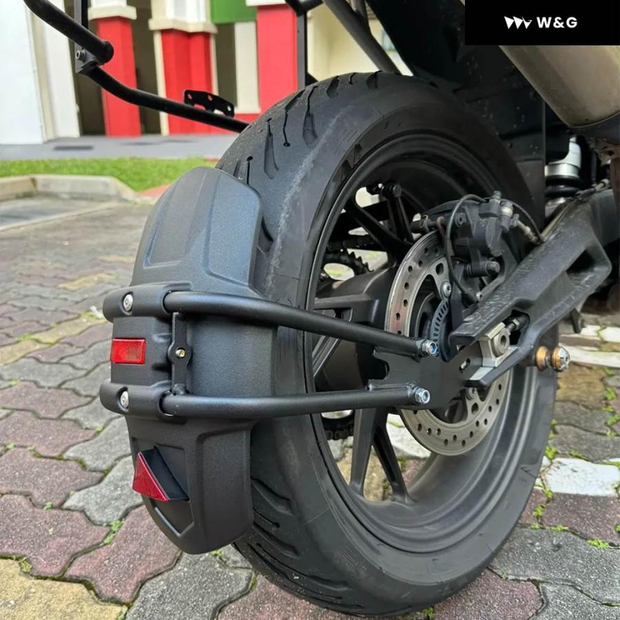 並行輸入品  オートバイ バイク リアフェンダー マッドガード スプラッシュガード カバー トライアンフ TIGER 800 XCの画像