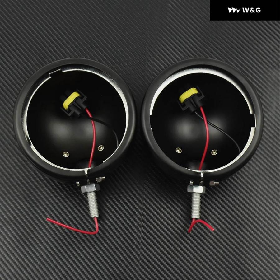 並行輸入品 オートバイ バイク フォグランプ ホルダー 4-1/2インチ ウィンカー ブラケット 補助ライト ハーレー ツーリン