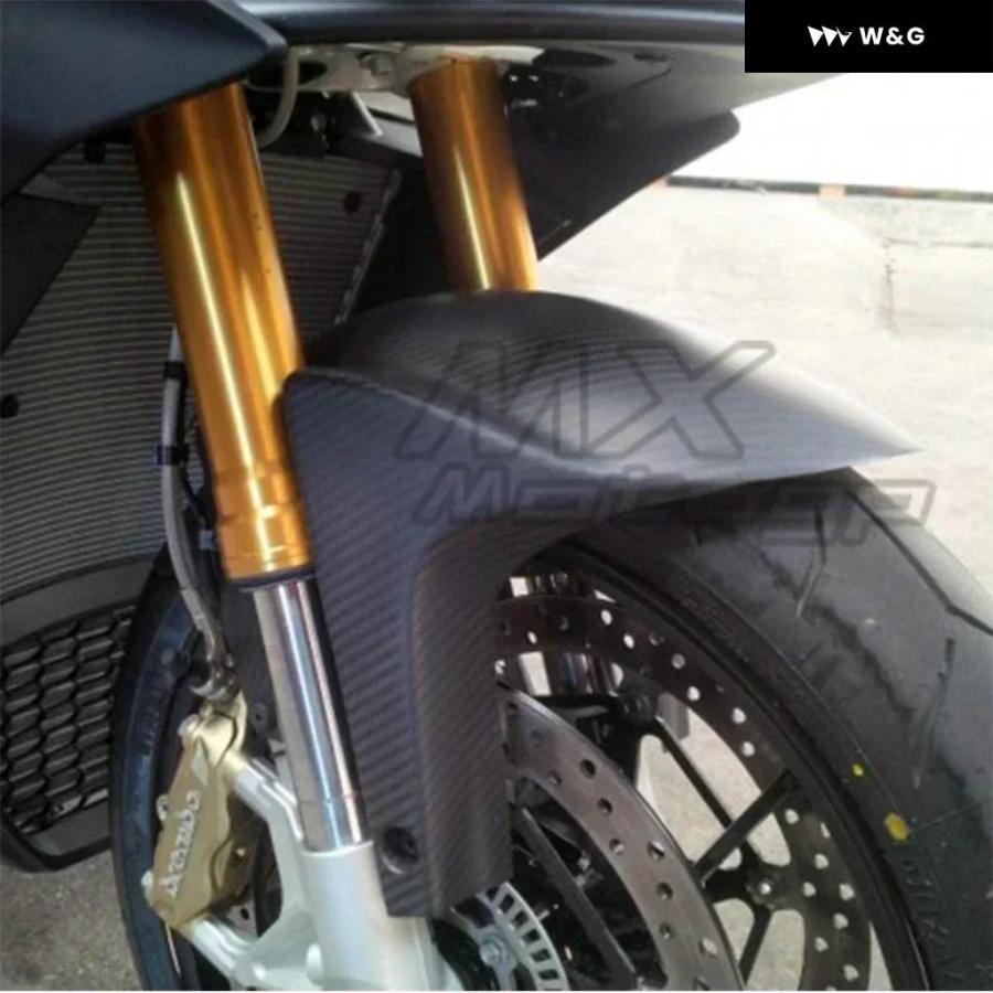 並行輸入品  アプリリア RSV4 TUONO V4 V4R 2009-2020 オートバイ バイク カーボンフロントフェンダーホ_3