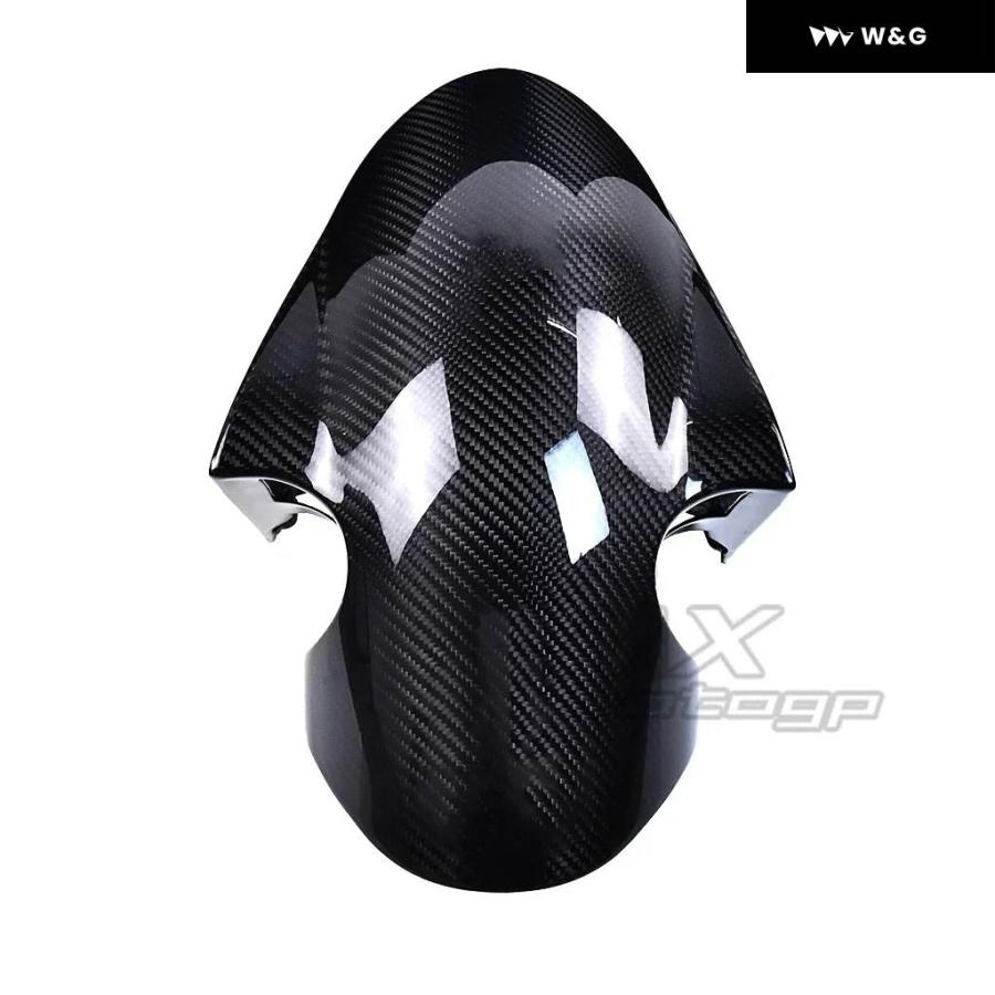並行輸入品  アプリリア RSV4 TUONO V4 V4R 2009-2020 オートバイ バイク カーボンフロントフェンダーホ_5