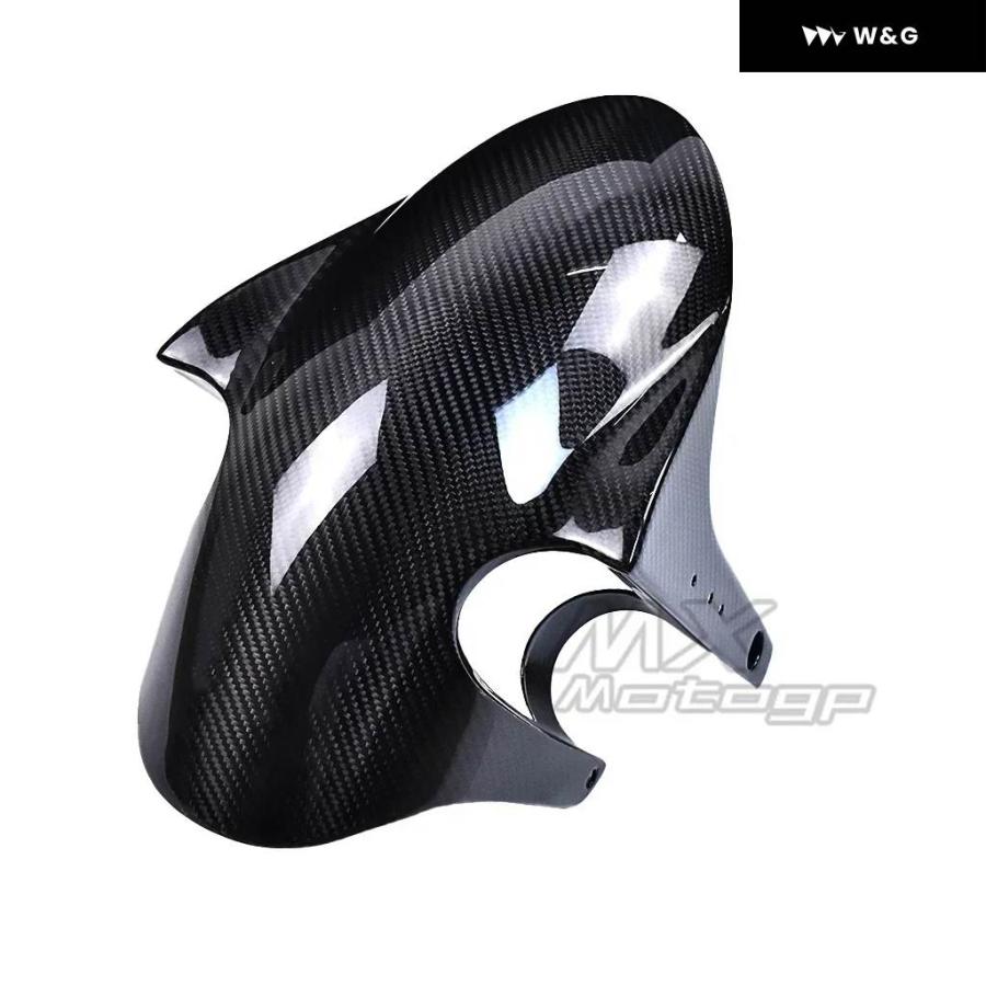 並行輸入品  アプリリア RSV4 TUONO V4 V4R 2009-2020 オートバイ バイク カーボンフロントフェンダーホ_6