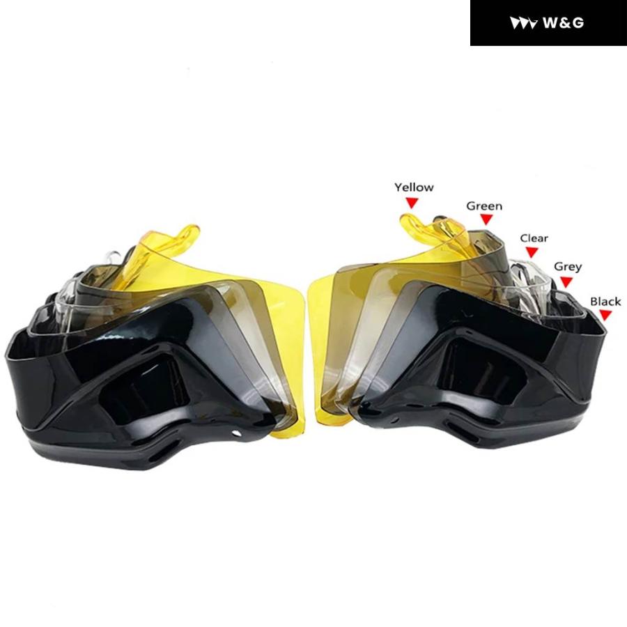 並行輸入品  2023 NC750X カーボン ハンドガード ハンドプロテクション ウィンドシールド ハンドガード カバー ホンダの画像
