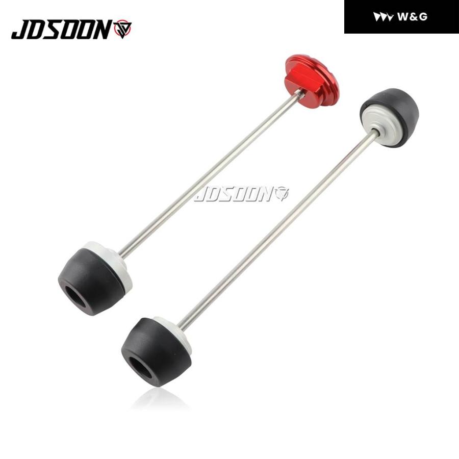 並行輸入品  オートバイ バイク フロントリア ホイールアクスル スライダー ディアベル ドゥカティ V4 フロント/リア スピンの画像