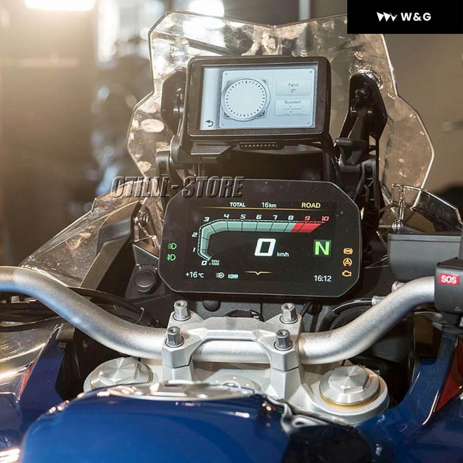 並行輸入品  オートバイ バイク アクセサリー GPS マウント 携帯電話 ホルダー ウインドシールドナビゲーション ホルダー Bの画像