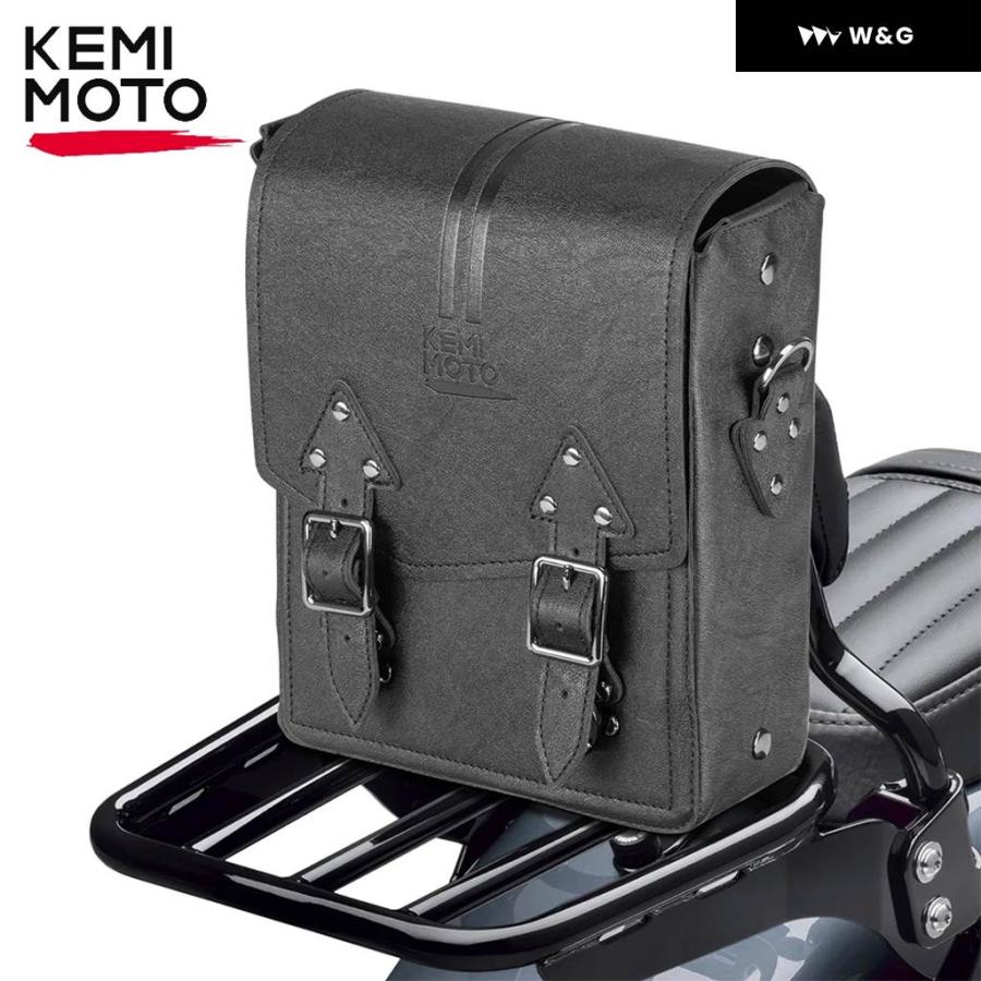 並行輸入品 KEMIMOTO オートバイ バイク シーシーバー バッグ 合成皮革