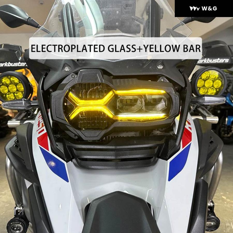 並行輸入品 オートバイ バイク ヘッドライト プロテクター BMW R1250GS